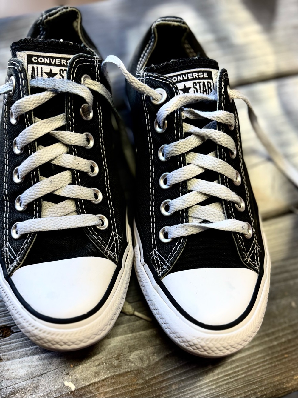 Black Converse All Star sneakers #converse #classic Womens 7